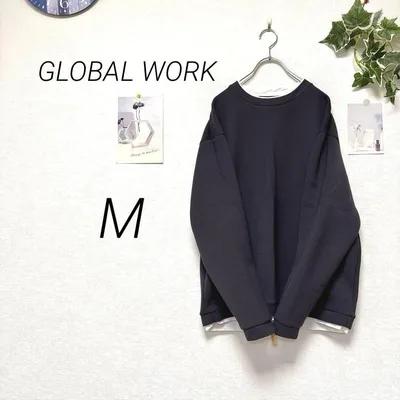 12205-1 グローバルワーク GLOBAL WORK トレーナー スウェット