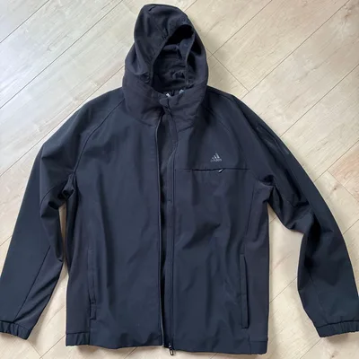 adidas アディダス フード付ジャケット 黒