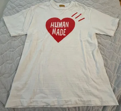 HUMAN MADE ハートロゴ Tシャツ ホワイト L 復刻版