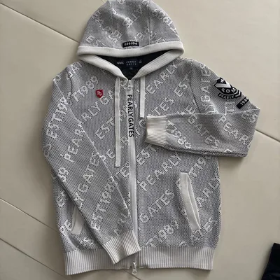 【美品】PEARLY GATES レディース メッシュパーカー ゴルフウェア
