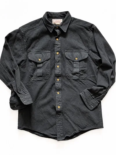 FILSON フィルソン USA ヴィンテージ ウールシャツ 黒 M