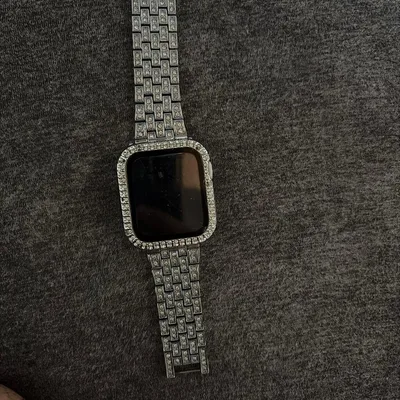 Apple Watch 本体 ラインストーンカスタムジャンク