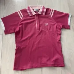 YONEX バドミントン ウェア ポロシャツ ピンク