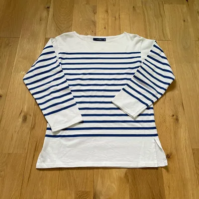 SAINT JAMES 長袖 ボーダーカットソー