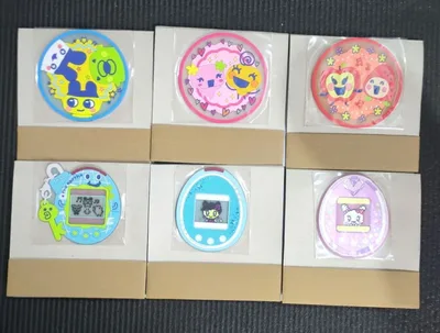 フラットガシャポン たまごっち クリアラバーコースター3 コンプリートセット