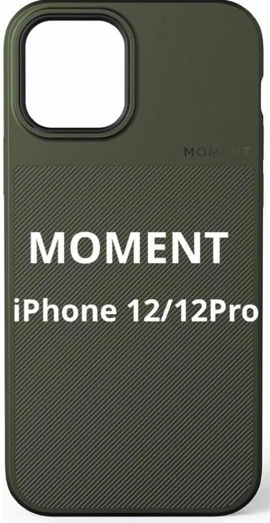 iPhone12/12Pro用ケースMOMENT MagSafeオリーブグリーン