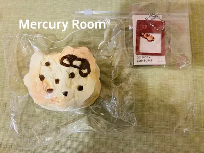 スクイーズ 水銀灯の部屋 Mercury Room 白猫 キティ チーズ泥