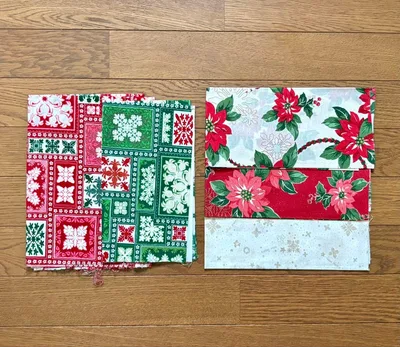 【キャシーマム】クリスマス 生地 まとめ売り⦅5枚⦆