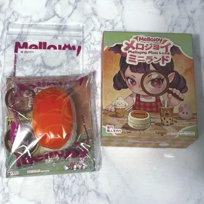 新品・未開封 Mellojoy メロジョイ ミニランド サーモン寿司 スクイーズ