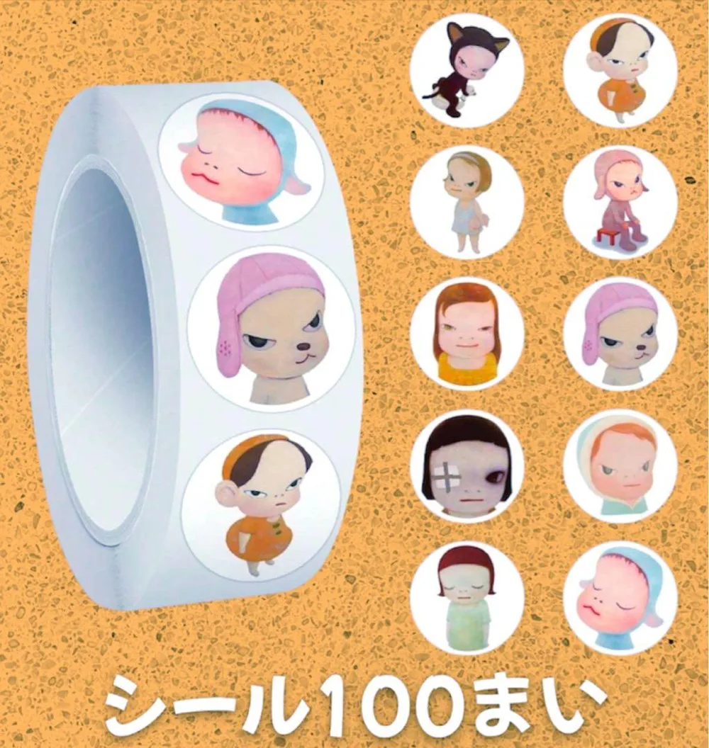 Yoshitomo Nara Nara yoshitomo Seal Sticker Small Present