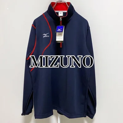 MIZUNO ハーフジップアップジャケット ジャージ トレーニングウェア L