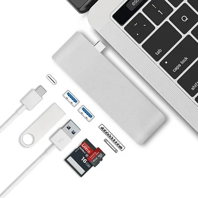 Type C変換アダプタ USBハブ MacBookなど