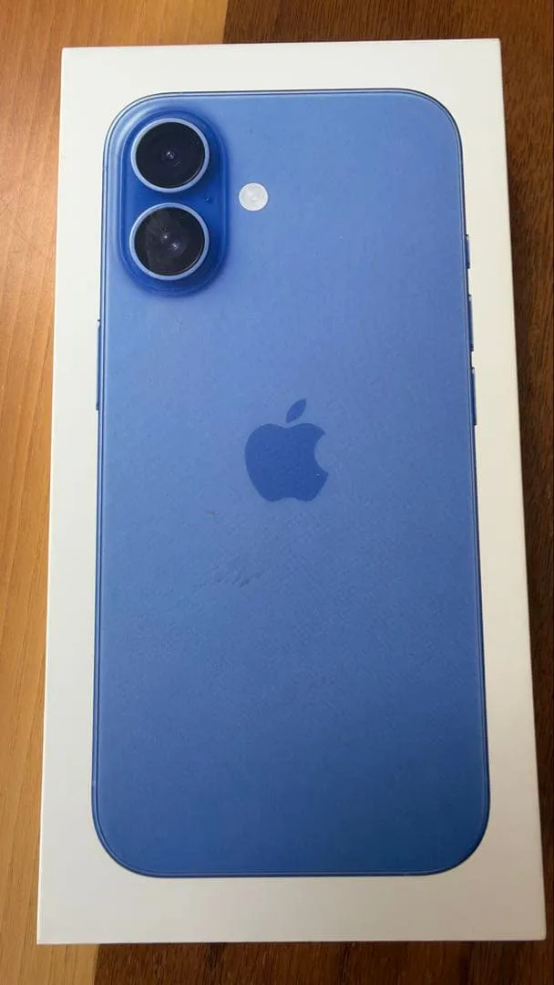 Apple iPhone 16 128G ウルトラマリン 本体