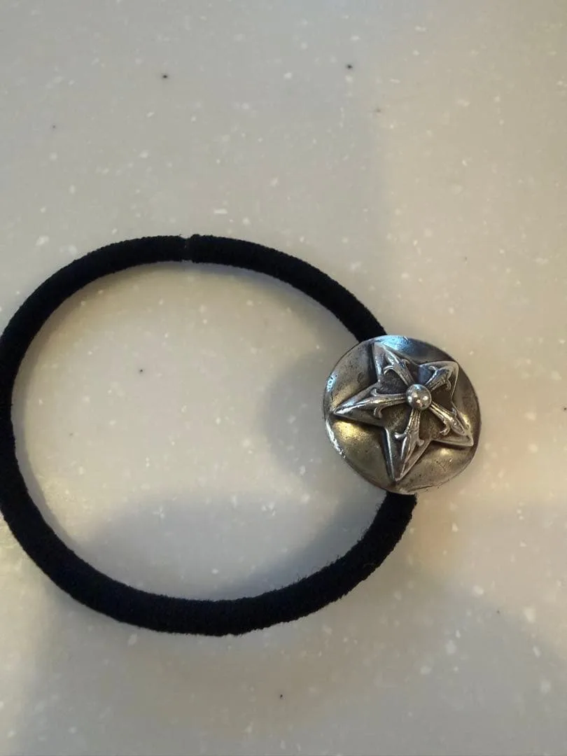 CHROME HEARTS スター ヘアゴム コンチョ