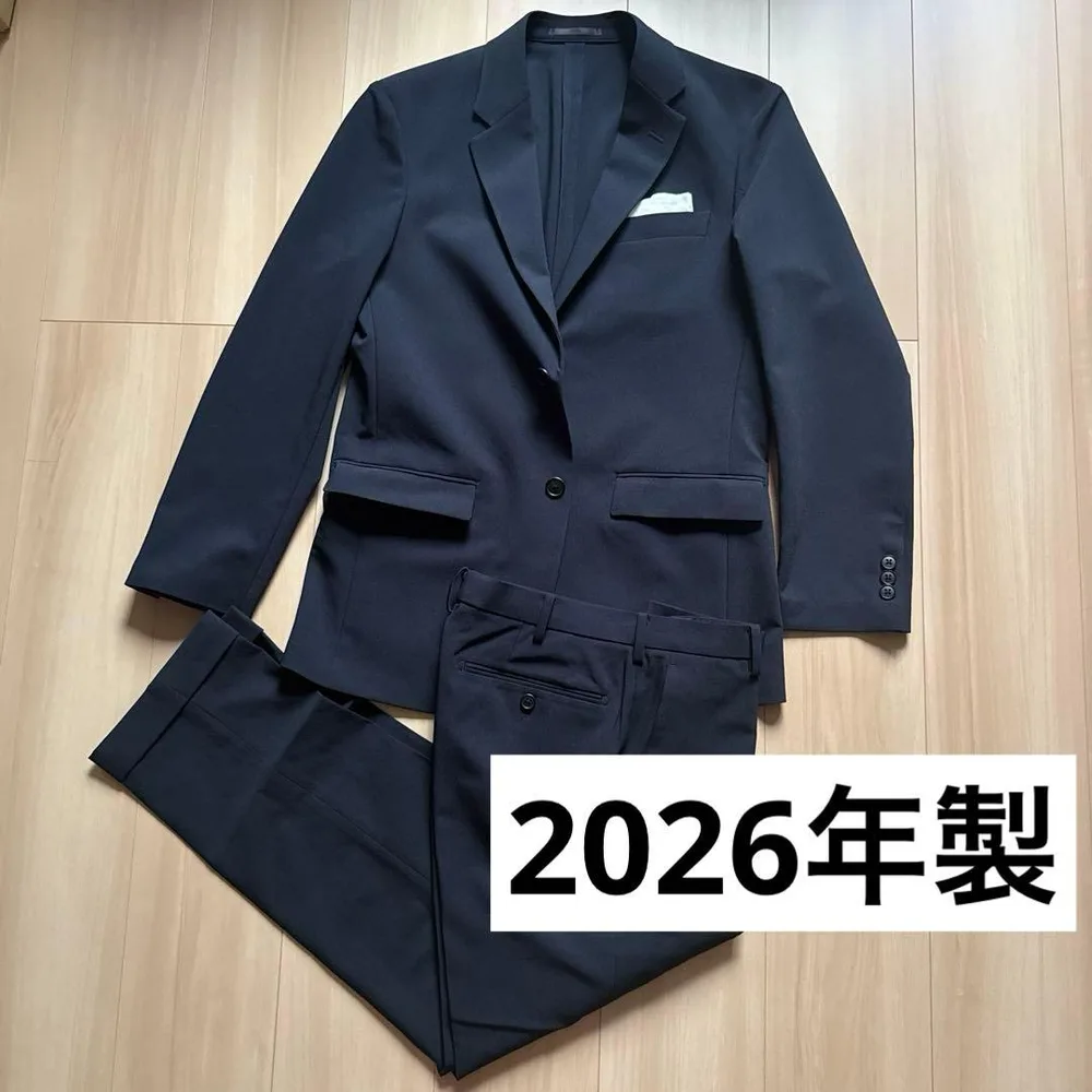 【未使用級】UNIQLO 感動ジャケット 感動パンツ ネイビー M