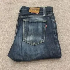 【SB380】 EDWIN 403 ストレートパンツ 30インチ ブルー 濃紺