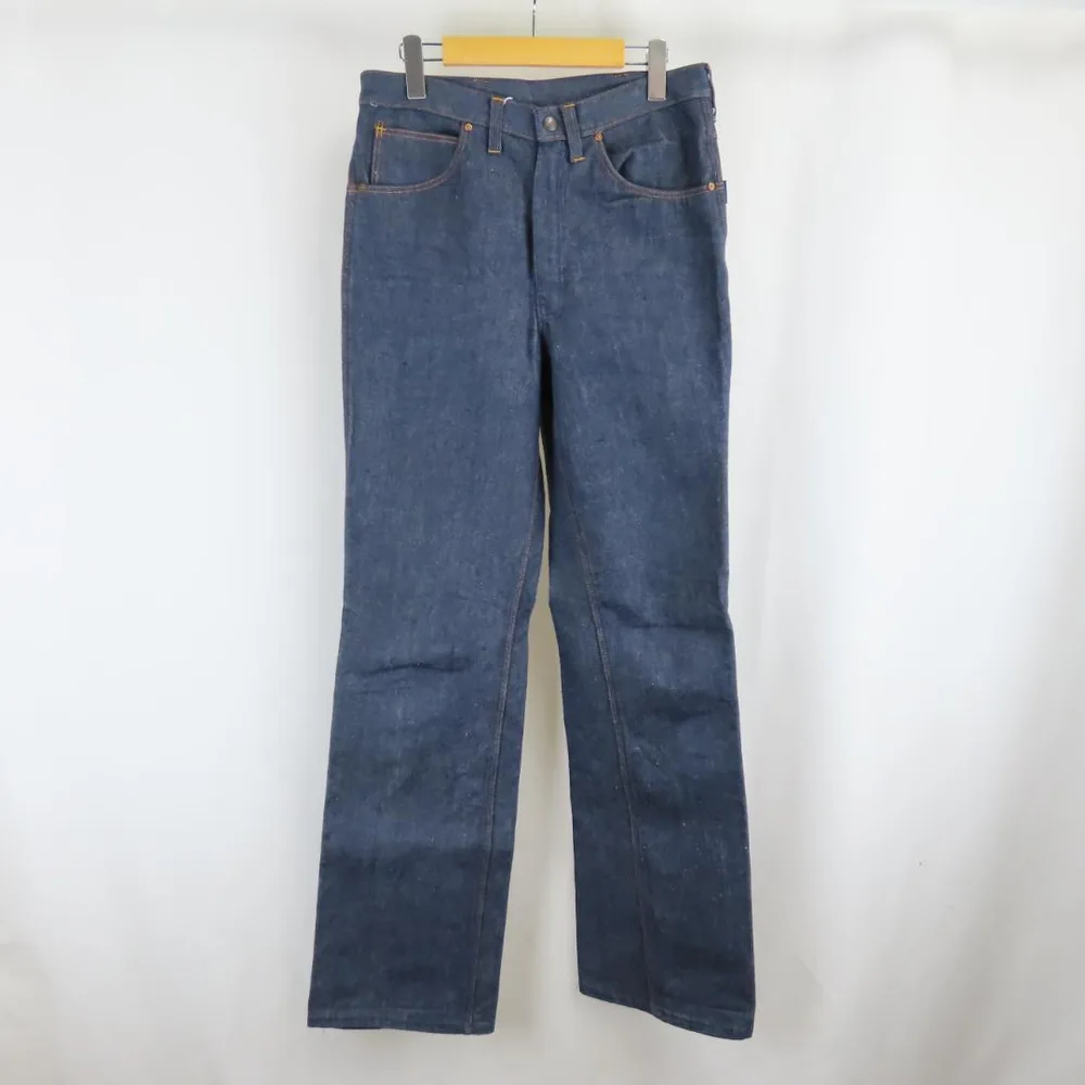 70s VINTAGE WESCOT デニム パンツ 古着 濃紺 ブルー メンズ