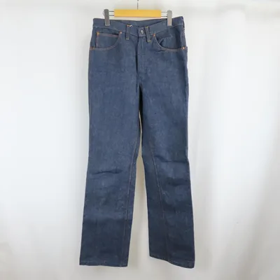 70s VINTAGE WESCOT デニム パンツ 古着 濃紺 ブルー メンズ