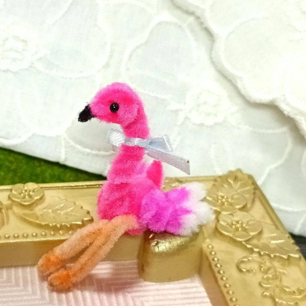 モールアート フラミンゴ ぬいぐるみ