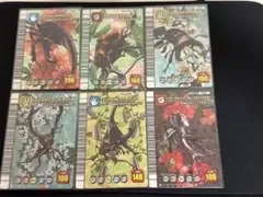 甲虫王者ムシキング 5周年コレクションカード 6枚セット