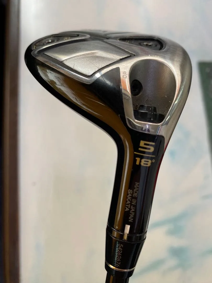 TR21 フェアウェイウッド 5番 18°TR 20-50.Sシャフト、美品!