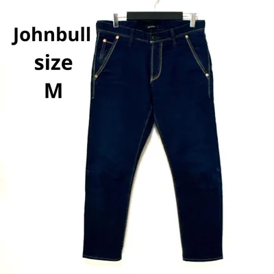 ジョンブル ストレートデニムパンツ M