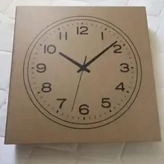 無印良品 アナログ時計 大