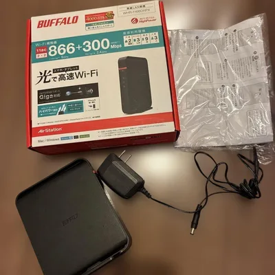BUFFALO バッファロー 無線LANルーター WHR-1166DHP4 本体