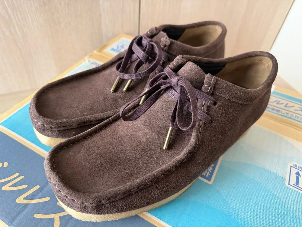Clarks Originals ワラビー ダークブラウン