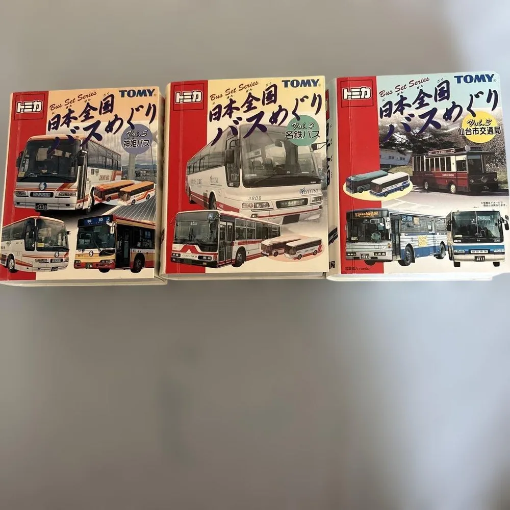トミカ 日本全国バスめぐり Vol.3 Vol.4 Vol.5 3点セット