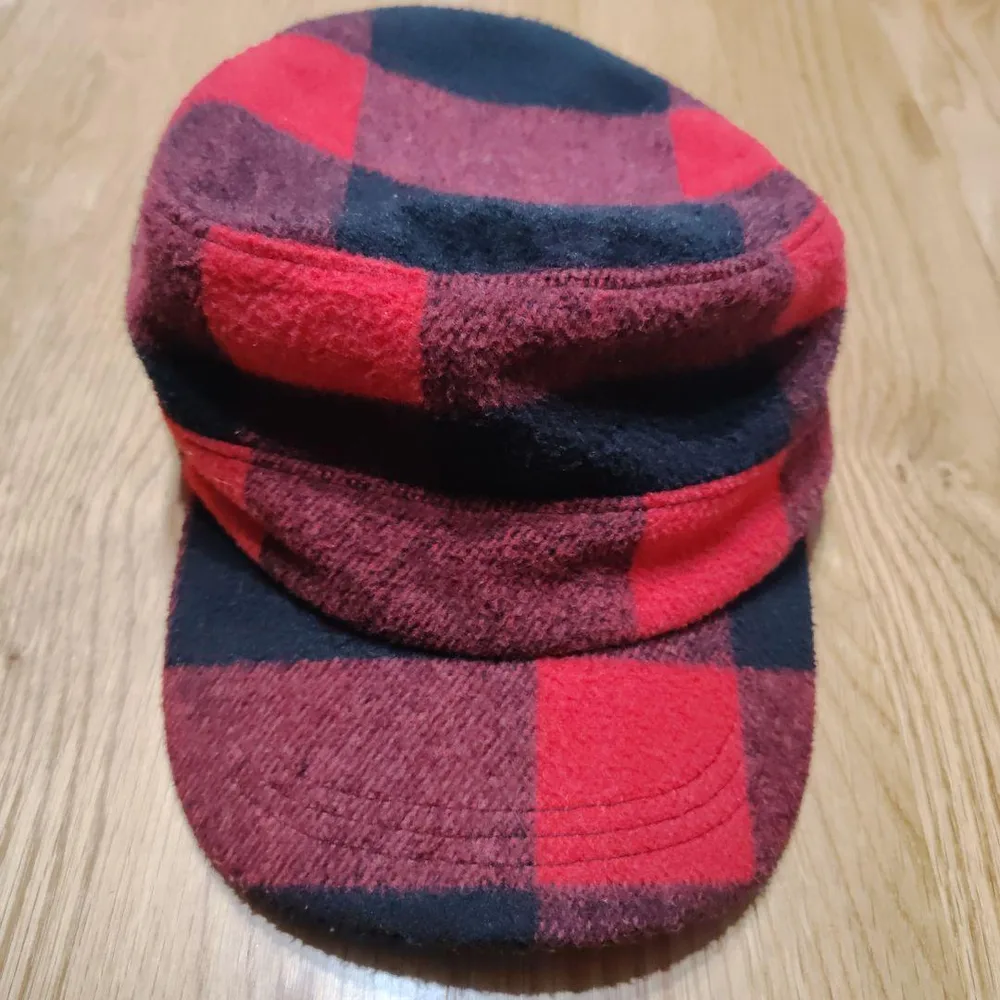 BEMIDJI WOOLEN MILLS ウールバッファロー チェックキャップ