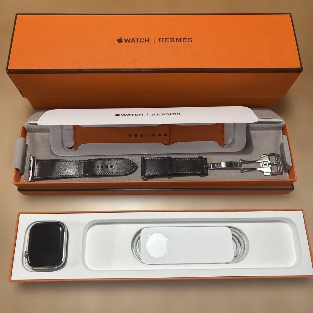 アップルウォッチ シリーズ8 エルメス45mm
