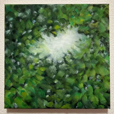 森 アクリル画 原画