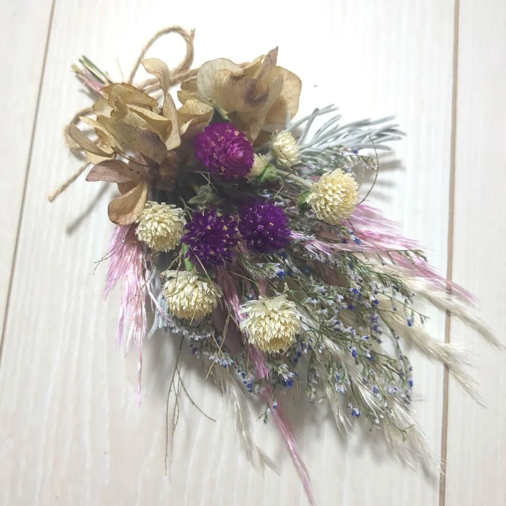 ❀お花色々mixドライフラワー ミニスワッグ❀即購入の方優先
