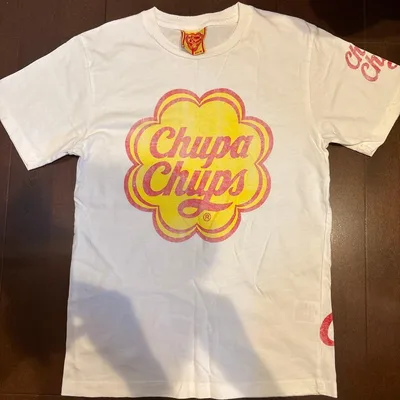Chupa Chups ロゴ Tシャツ ホワイト