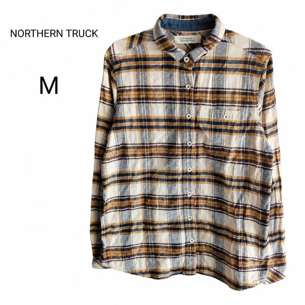 NORTHERN TRUCK ノーザントラック チェック 長袖 ネルシャツ M