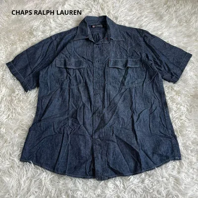 チャップスラルフローレンCHAPS RALPH LAUREN デニムシャツ 半袖