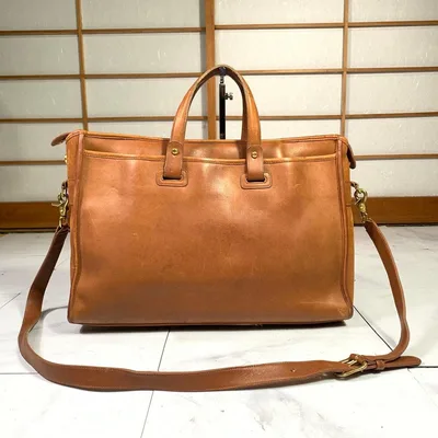 OLD COACH オールドコーチ USA製 レザー 2way ビジネスバッグ