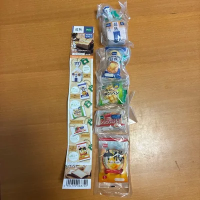 ⭐︎お値下げしました⭐︎超熟Pascoのパン全5種ガチャガチャコンプリート