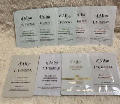d'Alba ダルバ 化粧下地 サンプルセット 5種×9袋セット
