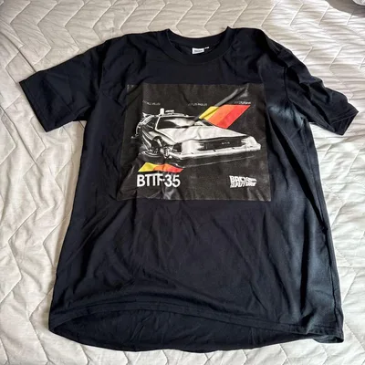 BACK TO THE FUTURE Tシャツ ブラック