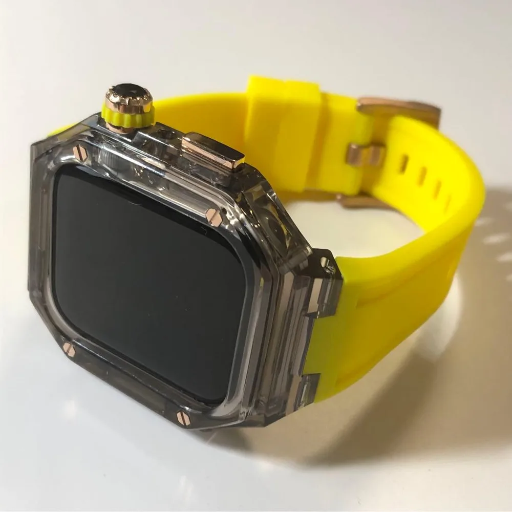 bcy★Apple Watch Rubber Belt Cover Apple Watch Band