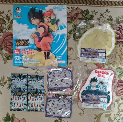ドラゴンボール 一番くじ ラストワン賞 孫悟空&孫悟飯 フィギュア おまけ付き