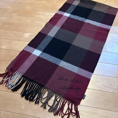 Burberry BLACK LABEL CRESTBRIDGE マフラー