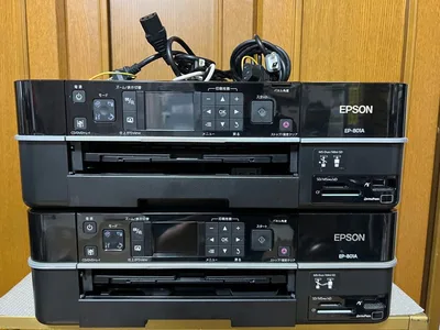 エプソン EP-801A EPSON 2台セット ジャンク ブラック