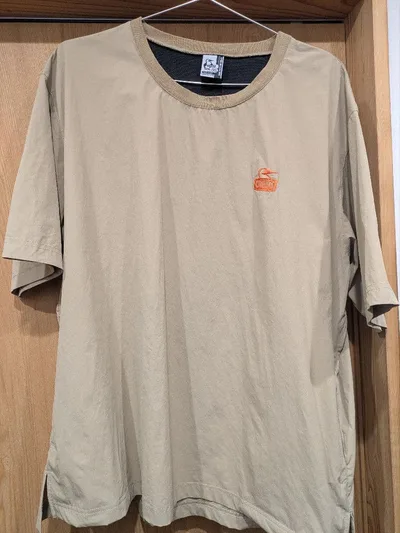 CHUMS チャムス Tシャツ ベージュ XL