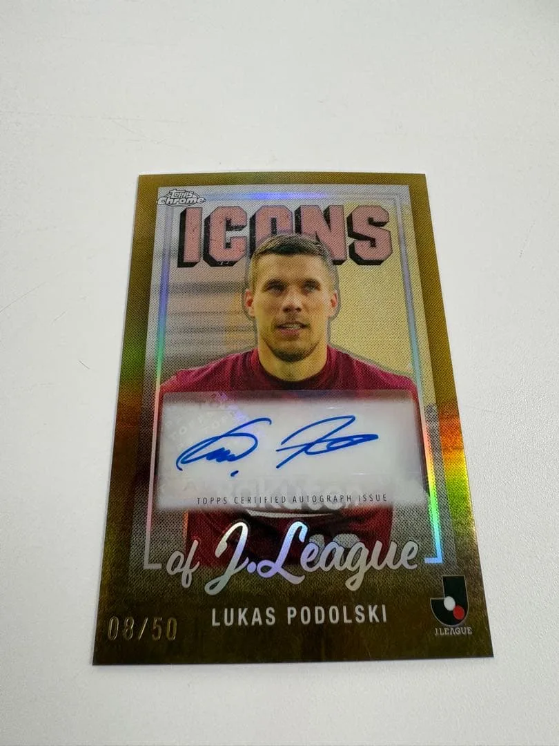 Topps Chrome J.League Lukas Podolski