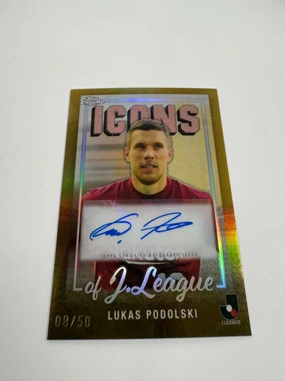 Topps Chrome J.League Lukas Podolski
