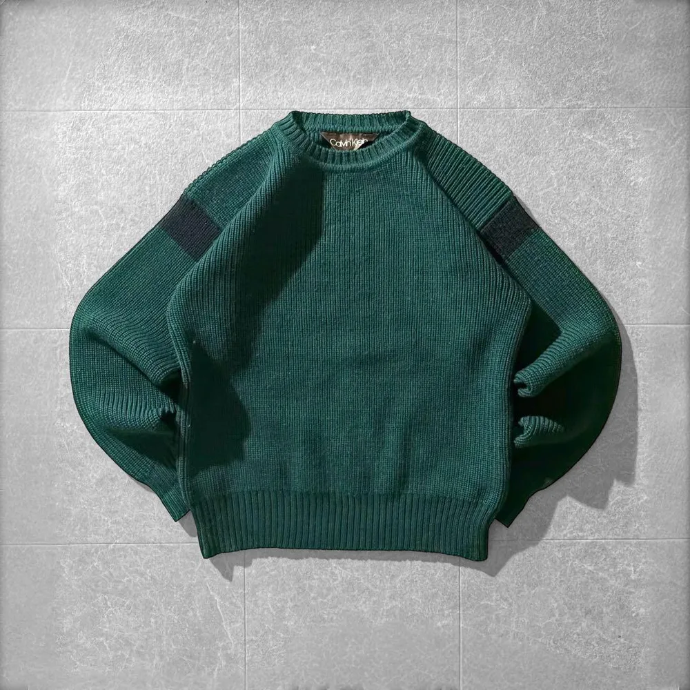 90s Calvin Klein ウールニット ヴィンテージ 古着 c-boy