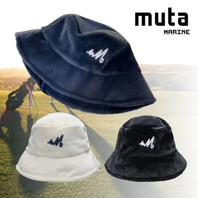 muta MARINE バケットハット ブラック ゴルフ ムータマリン 美品